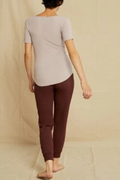 Itana Dream Rib Tee - Dawn -NovaWear Shop 0018 Short Sleeve Itana Dawn 4082 web b46666fe 5c16 497a 90de 33fc9f9d5567