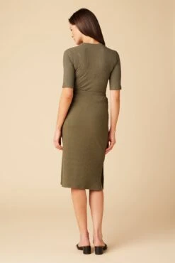 Vindy Paris Rib Skirt - Calla Green -NovaWear Shop 0054 Vindy Calla Green 3