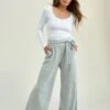 Coco Cloud Rib Pants - Dove