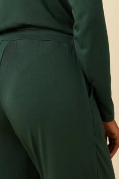 Lark Dream Knit Pajama Pants - Darkest Spruce -NovaWear Shop 0236 Lark Darkest Spruce1 6