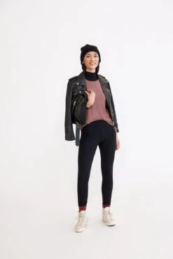 Magda Dream Rib Leggings -NovaWear Shop 0260 Magda Dream Rib Black 1750 web