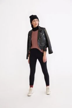 Magda Dream Rib Leggings -NovaWear Shop 0260 Magda Dream Rib Black 1759 web