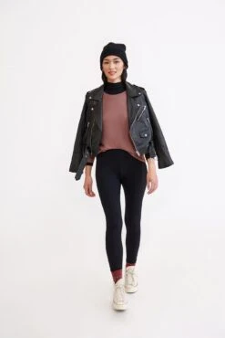 Magda Dream Rib Leggings -NovaWear Shop 0260 Magda Dream Rib Black 1766 web