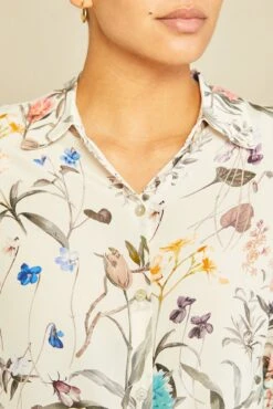 Bixby Washable Silk Blouse - Luca Print -NovaWear Shop 0263 Bixby Luca 1004 web 0217b947 a60d 449b 85c6 8047ed220c4d