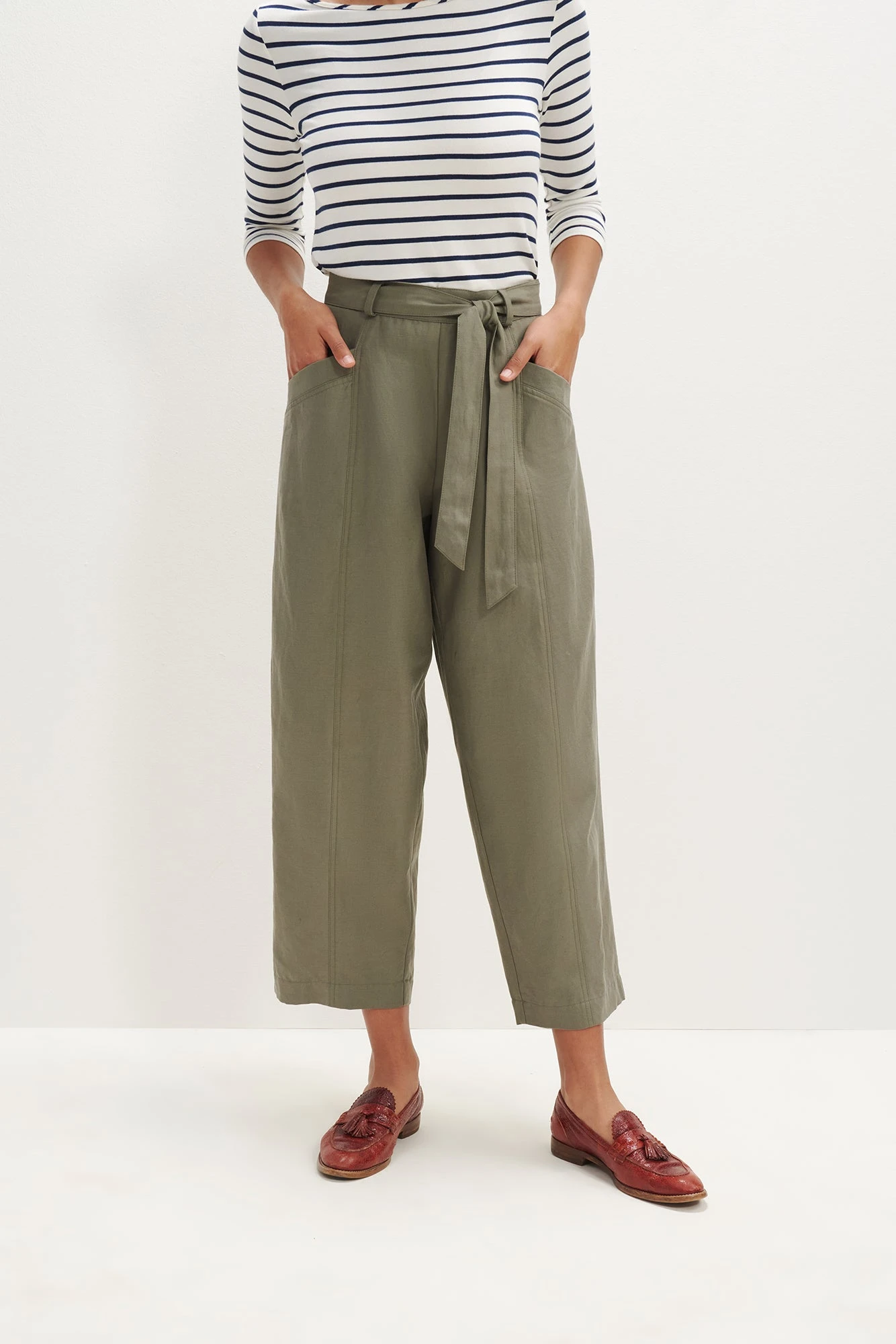 Milo Femme Fête Pant - Vetiver 1 Milo Femme Fête Pant - Vetiver