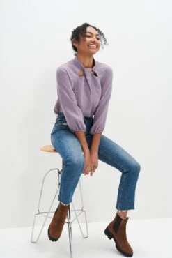 Papillon 3/4 Sleeve Blouse - Lilac 9 Papillon 3/4 Sleeve Blouse - Lilac -NovaWear Shop 0307 3Q Slv Papillon Lilac 4836 web d2c6950d 8872 4d6a ab29 074b124e8b51