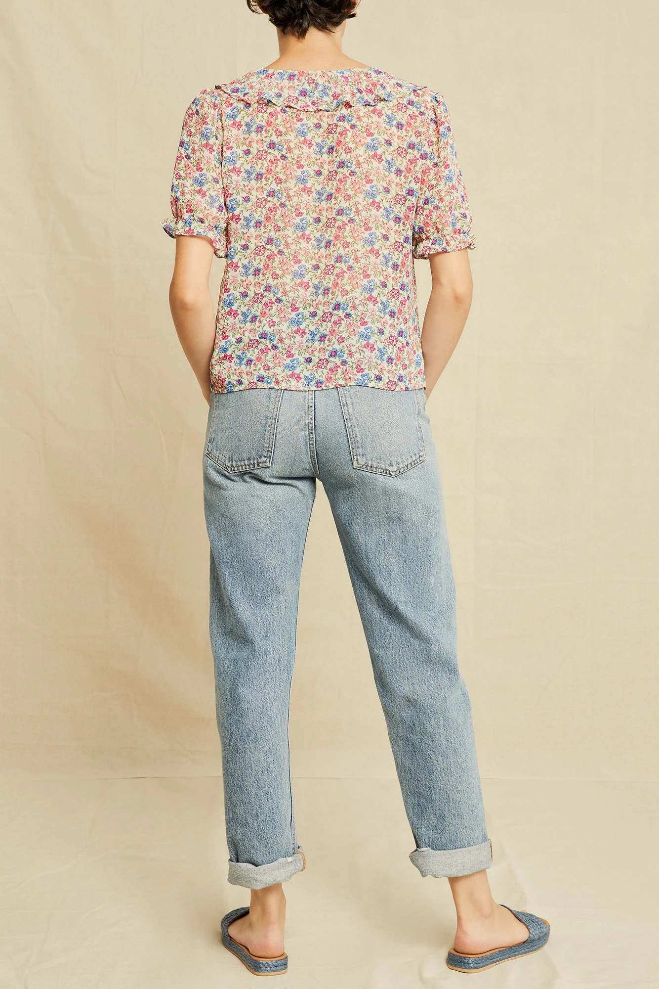 Vera Upcycled Blouse 3 Vera Upcycled Blouse - Image 3