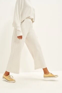 Willow Scallop Knit Pants -NovaWear Shop 0327 Willow Scallop Natural Birch 1787 web
