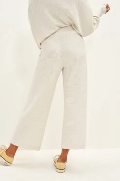 Willow Scallop Knit Pants -NovaWear Shop 0327 Willow Scallop Natural Birch 1813 web
