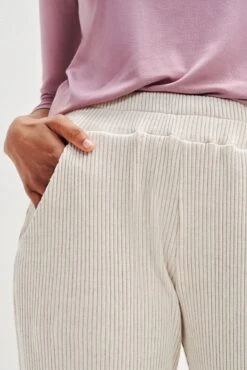 Skylar Linen Rib Joggers -NovaWear Shop 0328 Skylar Linen Rib Linen 2309 web