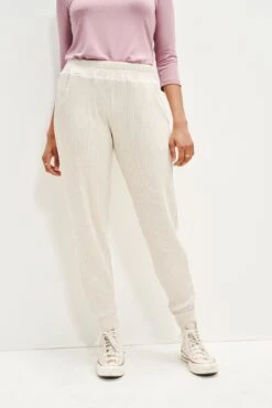 Skylar Linen Rib Joggers -NovaWear Shop 0328 Skylar Linen Rib Linen 2365 web