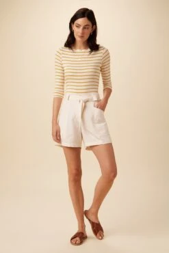 Milo Femme Fête Short - Salt -NovaWear Shop 0341 Milo Short Salt 5