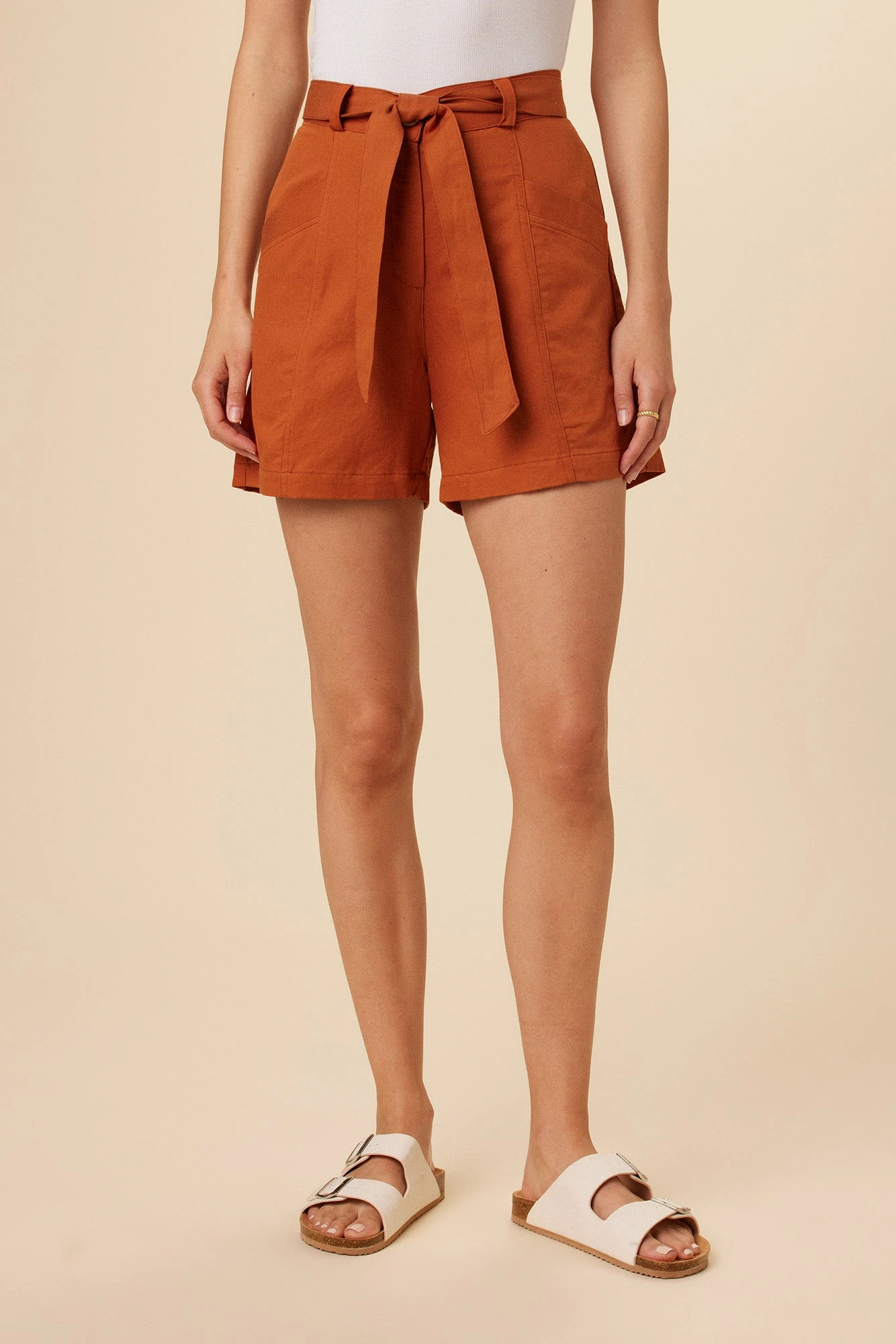 Milo Femme Fête Short - Terracota 2 Milo Femme Fête Short - Terracota - Image 2