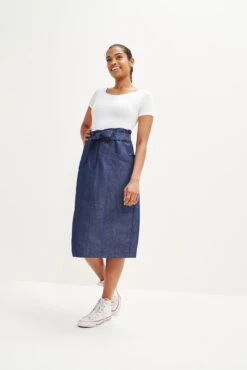 Romy Denim Skirt -NovaWear Shop 0342 Romy Denim 0431 web