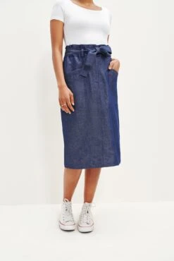 Romy Denim Skirt -NovaWear Shop 0342 Romy Denim 0448 web