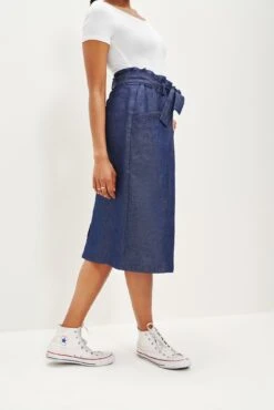 Romy Denim Skirt -NovaWear Shop 0342 Romy Denim 0454 web
