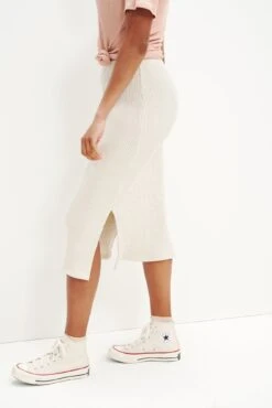 Vindy Linen Rib Skirt 11 Vindy Linen Rib Skirt -NovaWear Shop 0343 Vindy Linen Rib Linen 0313 Web