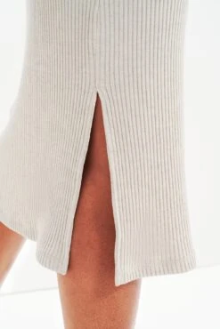 Vindy Linen Rib Skirt 9 Vindy Linen Rib Skirt -NovaWear Shop 0343 Vindy Linen Rib Linen 0341 Web