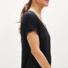 Wray Silken Modal Tee - Black