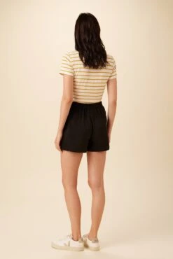 Palo Cottonseed Cupro Short - Black -NovaWear Shop 0352 Palo Black 3