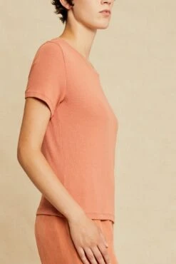 Berkeley Dream Rib Tee - Hibiscus -NovaWear Shop 0372 SS Berkeley Dream Rib Hibiscus 1363 Web a1e83c74 ff3c 43b4 8bd7 069a88e5a62a