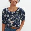 Edith Washable Silk Blouse - Petaluma Floral