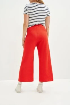 Willow Scallop Knit Pants - Carmine - ReAmour -NovaWear Shop 0391 Ivy Carmine 2231 web 81a934e1 f749 440a 9097 da74cc1634d0