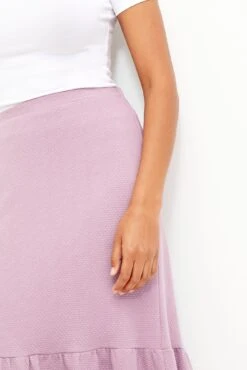 Melia Scallop Knit Skirt - Lavender -NovaWear Shop 0405 Melia Lavender 1639 web cc1ba5b4 0a42 4cd1 b833 122bba960176