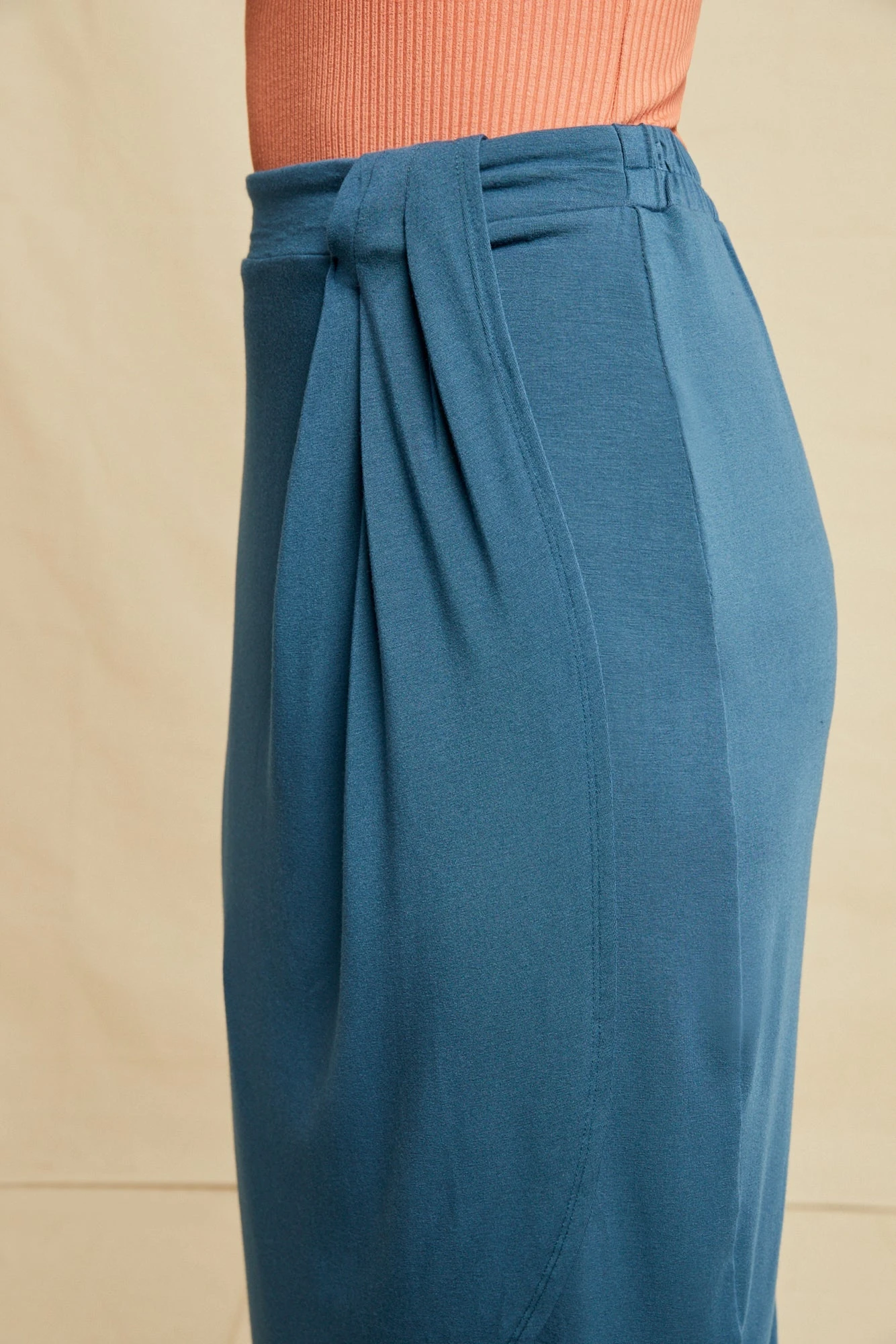 Bess Dream Knit Skirt - Azure 4 Bess Dream Knit Skirt - Azure - Image 4