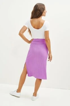 Zio Ribbed Skirt - Cosmos -NovaWear Shop 0464 Zio Cosmos 1938 web 38d48070 db15 4c5c 95b8 eb6ff8a1234c