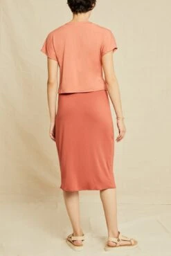 Juliet Dream Knit Tee - Hibiscus 6 Juliet Dream Knit Tee - Hibiscus -NovaWear Shop 0480 Juliet Hibiscus 0293 web 11271815 6089 45c4 95dc a34235a46923