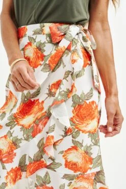 Rihanna Upcycled Skirt -NovaWear Shop 0500 Rihanna Seville Floral 2656 web