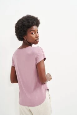 Chessa Dream Knit Tee - Lilac -NovaWear Shop 0505 Chessa Lilac 1570 web f9a12433 509c 46e3 9627 5df153138a82