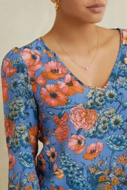 Leila Washable Silk Blouse - Mirabel -NovaWear Shop 0527LeilaMirabel 2770 web f73b29c4 65ab 4427 9d65 b264b595f2e8