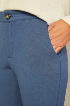 Graziella Ponte Twill Pants - Azure -NovaWear Shop 0548 Graziella Azure 3859 web 71521f22 9469 4e13 972b 87e2725caf2e