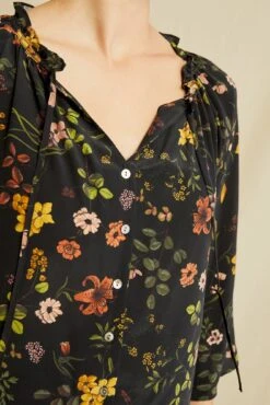 Isla Washable Silk Blouse - St. Germain Floral -NovaWear Shop 0609 Isla St Germain Floral 3493 web c060e414 3f6d 4c3b b836 9a9deb309109