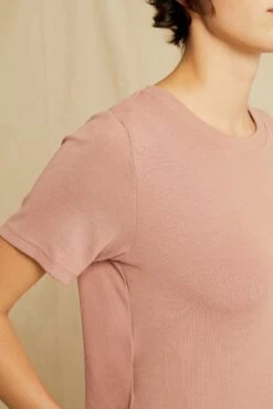 Tara Dream Rib Cropped Tee - Quartz 6 Tara Dream Rib Cropped Tee - Quartz -NovaWear Shop 0622 Tara Quartz 2635 web 108bb402 f8a4 4f6b ac48 78abda46e69a