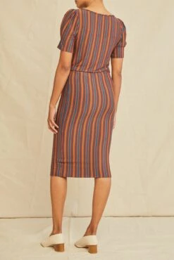 Yuma Dream Knit Skirt - Rivoli Stripe -NovaWear Shop 0648 Yuma Stripe Rivoli Stripe 1223 web 67151a41 b6b9 4bcd ab06 e96e4d920baa