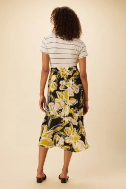 Finley Washable Silk Skirt - Marbella -NovaWear Shop 0709 Finley Marbella Floral 3