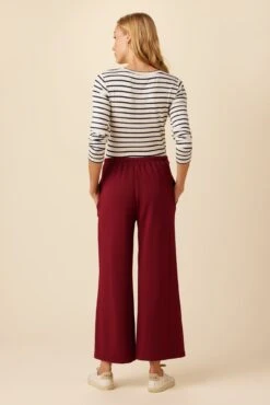 Eugenia Luxe Fleece Pant - Mulberry -NovaWear Shop 0716 Eugenia Luxe Mulberry 3