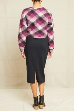 Alice Ponte Midi Skirt - Black -NovaWear Shop 0739 Alice Black 00340 web 5fbba539 a5a8 4821 b0f0 7b35e3d2a61b