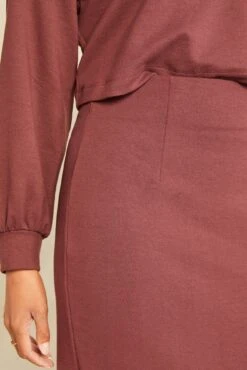 Alice Ponte Midi Skirt - Mocha 7 Alice Ponte Midi Skirt - Mocha -NovaWear Shop 0739 Alice Mocha 0418 web e67198e5 40a7 49a5 9f12 69d61eeaa413