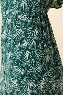 Lucia Washable Silk Jumpsuit - Green Palm 9 Lucia Washable Silk Jumpsuit - Green Palm -NovaWear Shop 0794R1 Lucia Green Palm 5