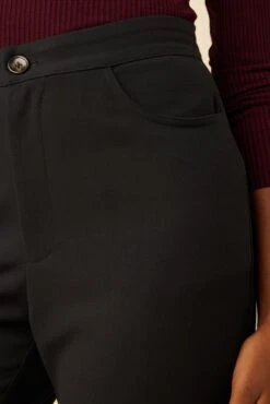 Beatrice High Rise Flare Pant - Black -NovaWear Shop 10034 HR Beatrice Black 5