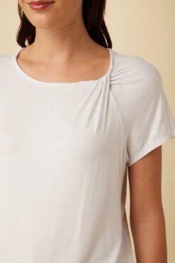 Mallorca Dream Knit Tee - White -NovaWear Shop 10082 Mallorca White 4