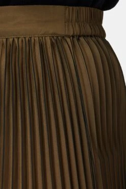Blaze Skirt - Bronzed Olive -NovaWear Shop 10108 Blaze Pleated Bronzed Olive 5