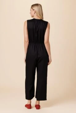 Cayenne Tencel Jumpsuit - Black 7 Cayenne Tencel Jumpsuit - Black -NovaWear Shop 10134 Cayenne Twill Black 3