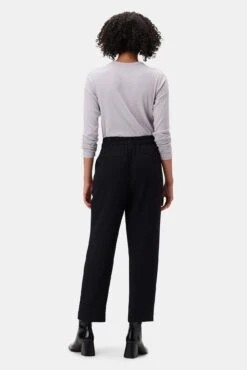 Roni Cotton Modal Spandex Pant - Black -NovaWear Shop 10368 Roni Black 3