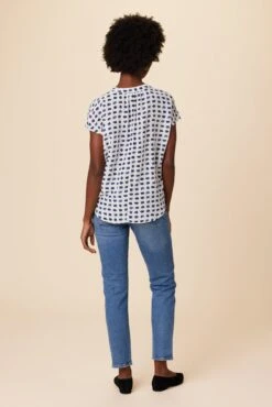 Renata Washable Silk Blouse - Squared Up White 7 Renata Washable Silk Blouse - Squared Up White -NovaWear Shop 1068 Renata Squared Up White 3 dcea1c42 c3b8 40e1 b9dd 2e0fcf183b98