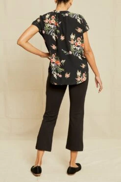 Renata Washable Silk Blouse - Treviso Floral -NovaWear Shop 1068 Renata Treviso Print 14412 web 596775cc f480 477a 9854 3db995613a06